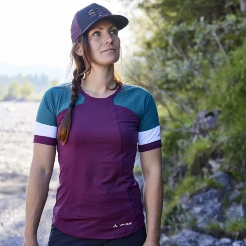 Maillot vélo gravel femme Kuro Vaude