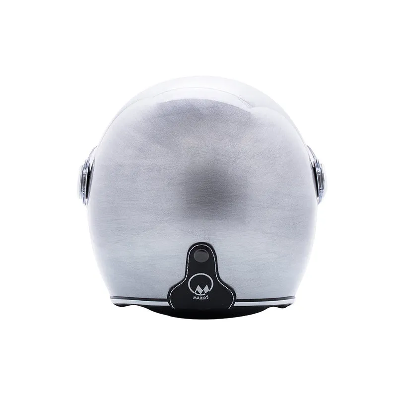 Casque jet moto - Boreal gris