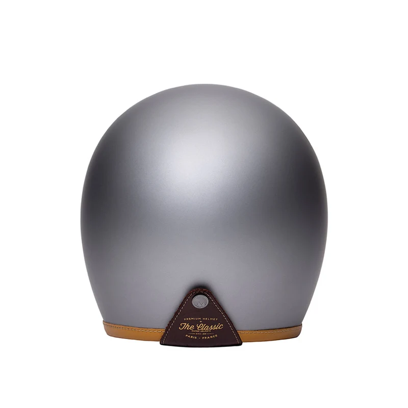 Casque jet moto - The Classic gris mat