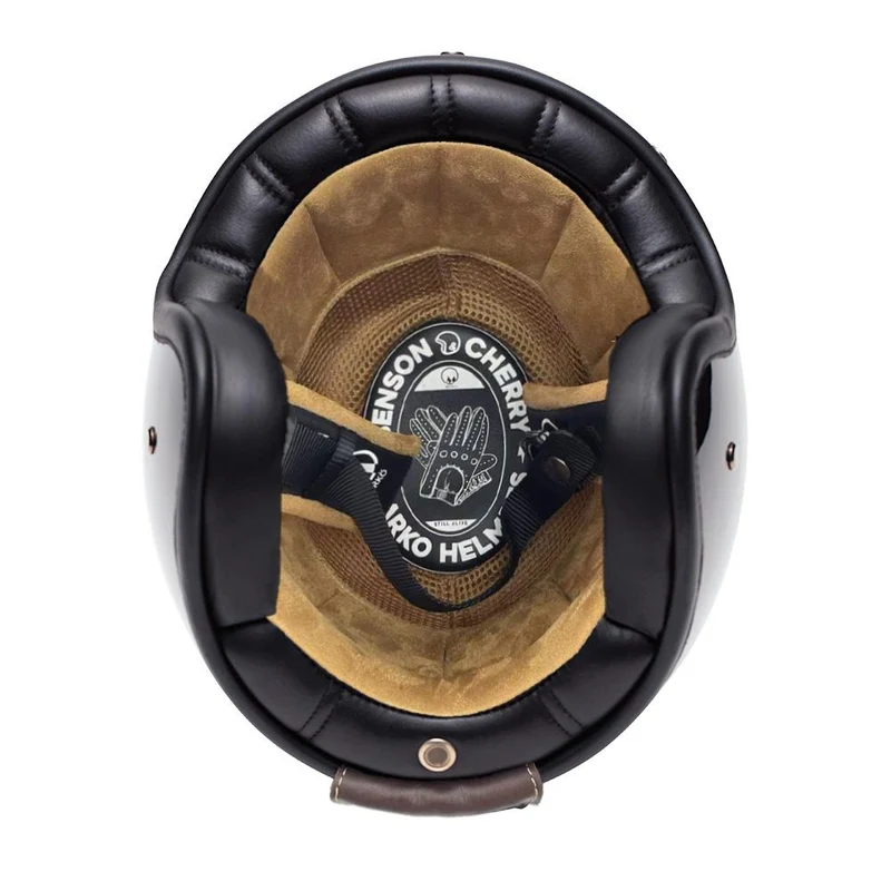 Casque jet moto - The Classic Benson & Cherry