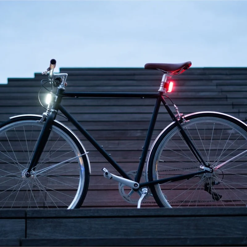 Eclairage vélo Shapeheart Pano fixation aimantée