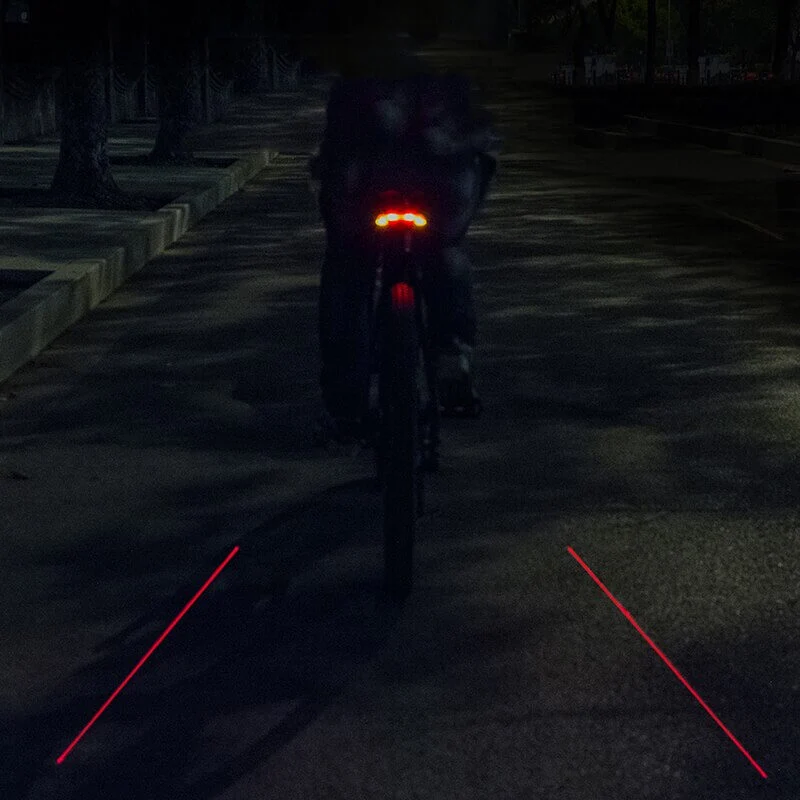 LaserLight™ | Feu arriere velo avec clignotants intégrés et freinage automatique