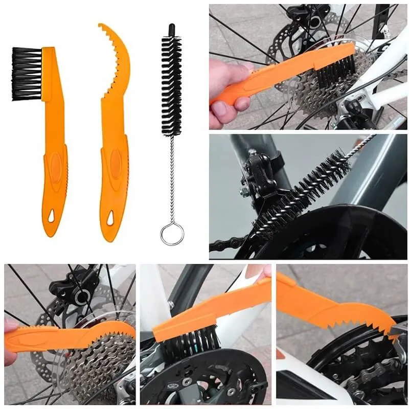 CleanRide™ | Kit nettoyage velo avec accessoires complets et nettoyage précis