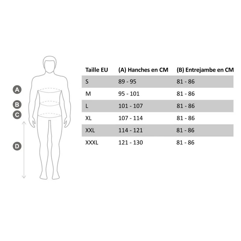 Pantalon de moto Eight - Trekk blanc