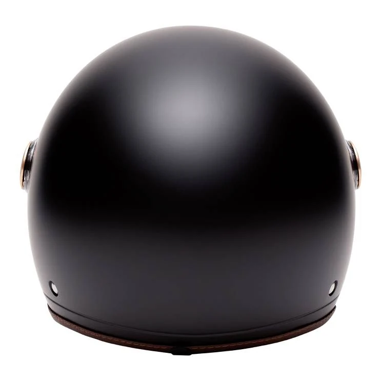 Casque jet moto - Grasse Noir Mat