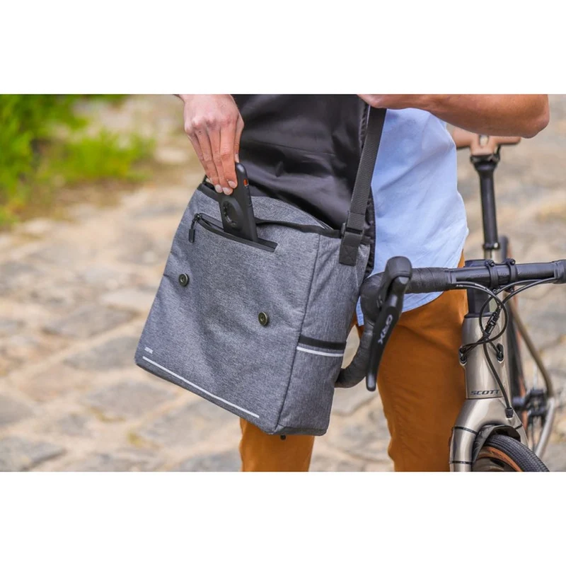 Sac bandoulière vélo avec fixation porte-bagages Zéfal Urban Messenger Bag 11L