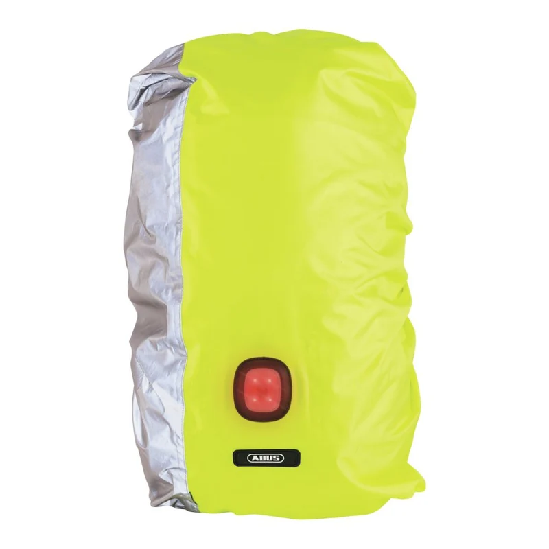 Housse de pluie pour sac à dos avec éclairage LED Abus Lumino