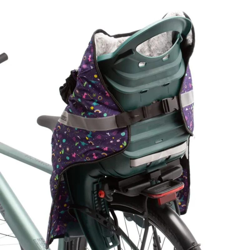 Coque thermique vélo Opossum Magic sur siège arrière Tucano Urbano