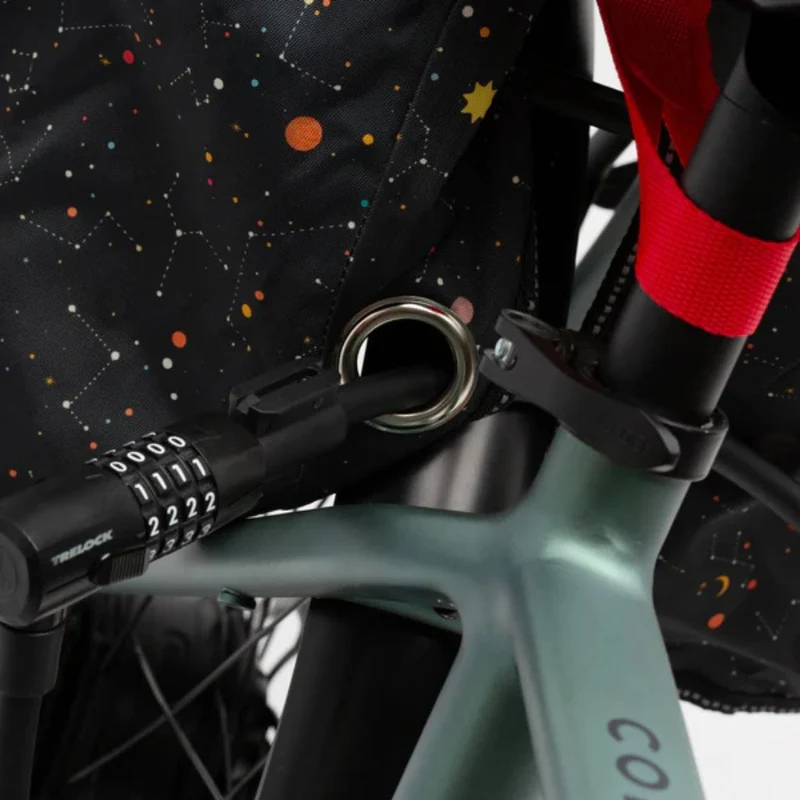 Coque thermique vélo Opossum Magic sur siège arrière Tucano Urbano