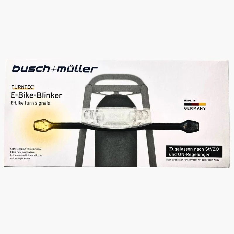 Clignotants vélo avant et arrière pour VAE Busch & Müller Turntec