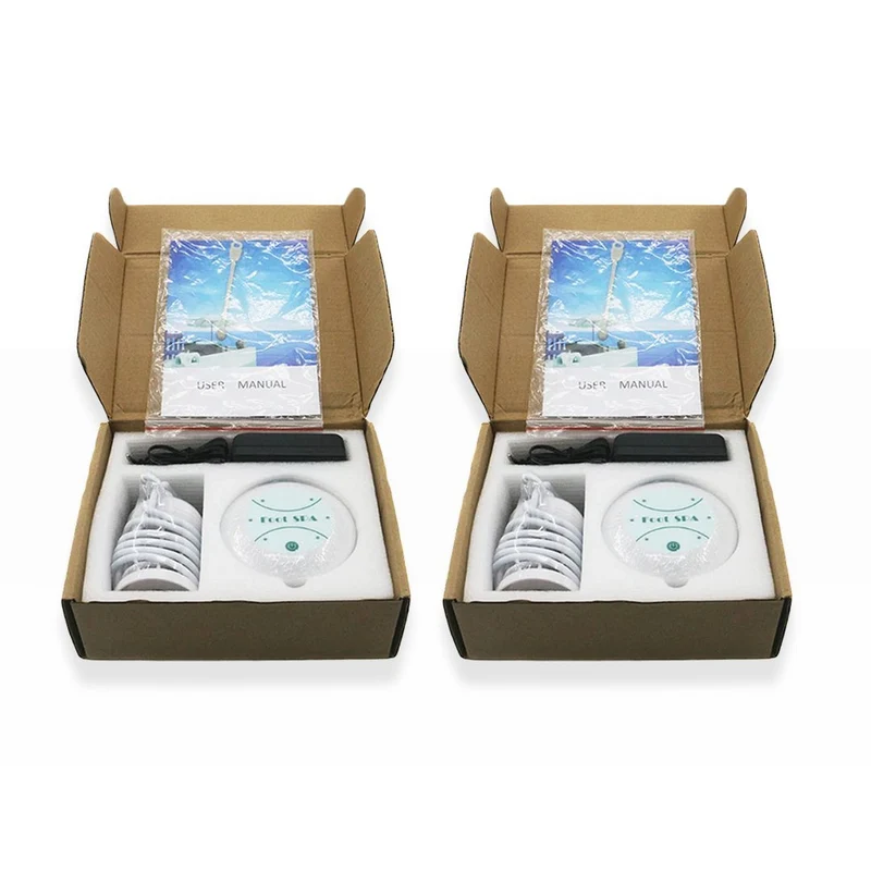 Ionisch Voetenbaad Systeem voor Thuis Detox Wellness Ontspanning Voetbad Apparaat met Elektrodes Spa | Sansoti