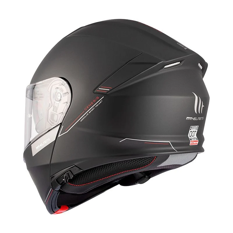 Casque moto modulable - Genesis noir