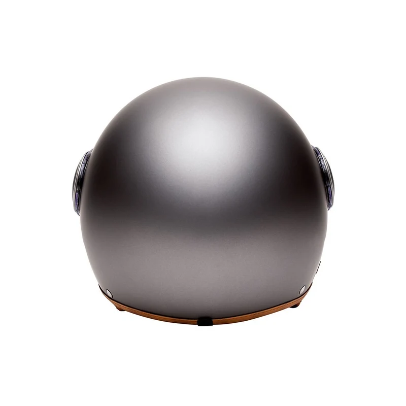 Casque jet moto - Elements Titane Mat