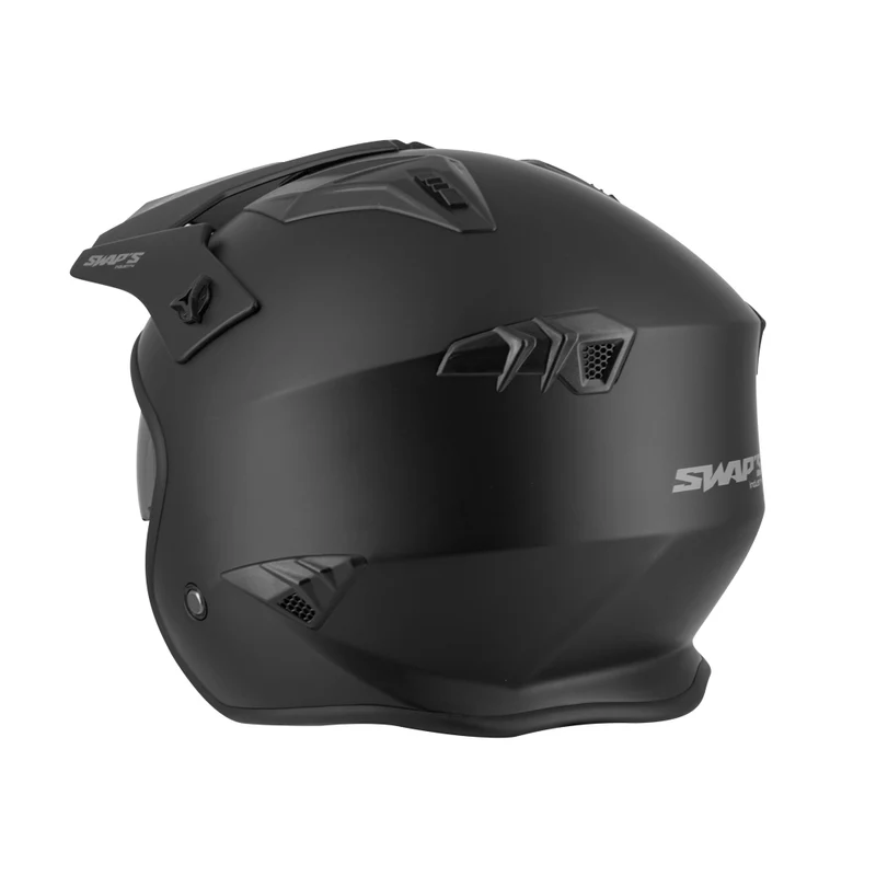 Casque jet moto - Trooper Noir Mat