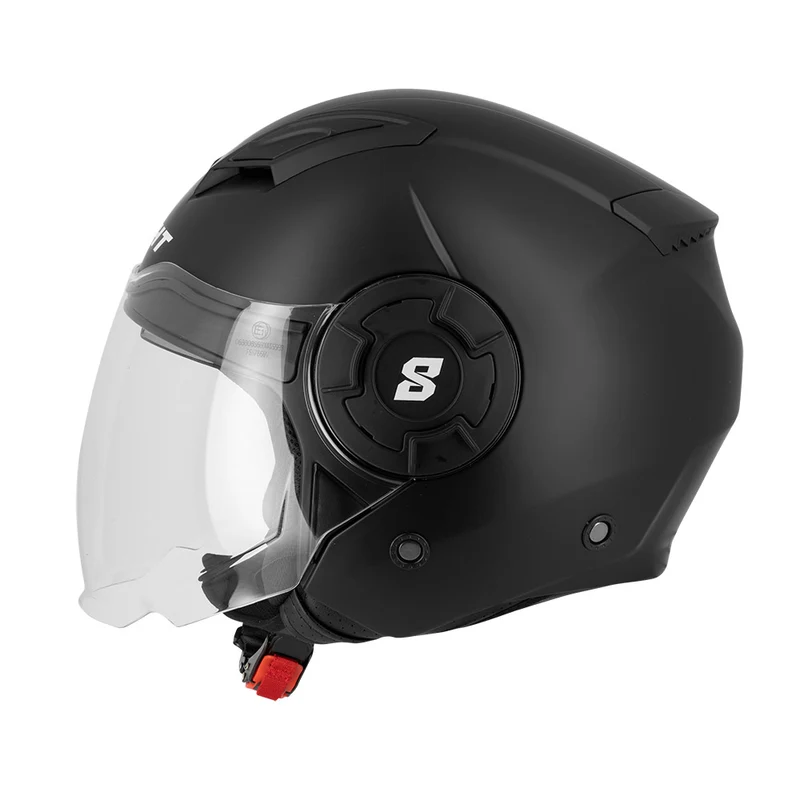 Casque jet moto - S749 Noir Mat