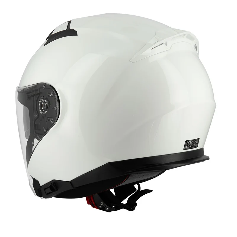 Casque jet moto - Blake Blanc