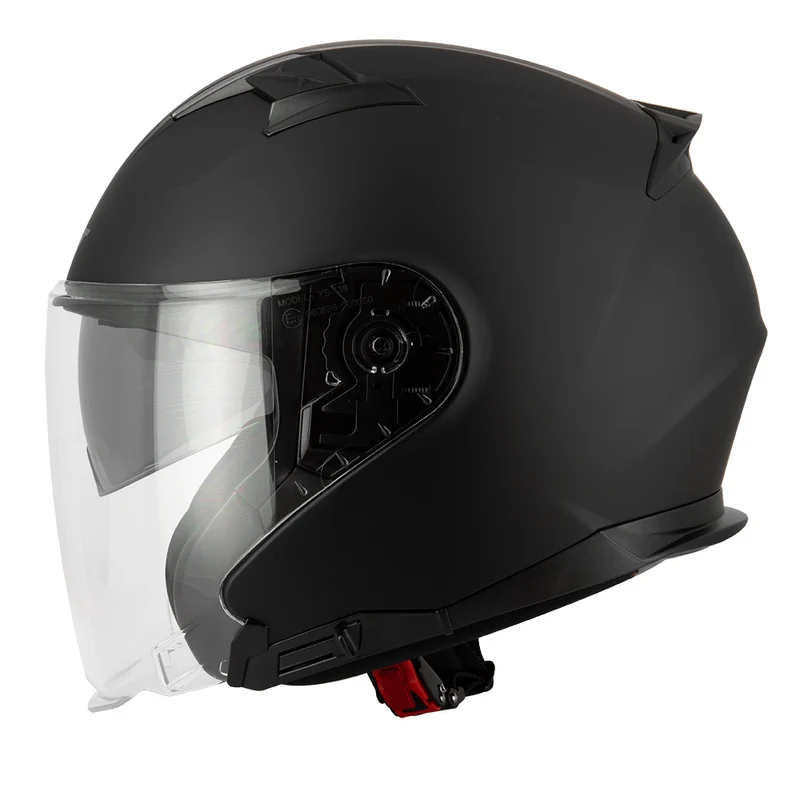 Casque jet moto - Blake noir mat