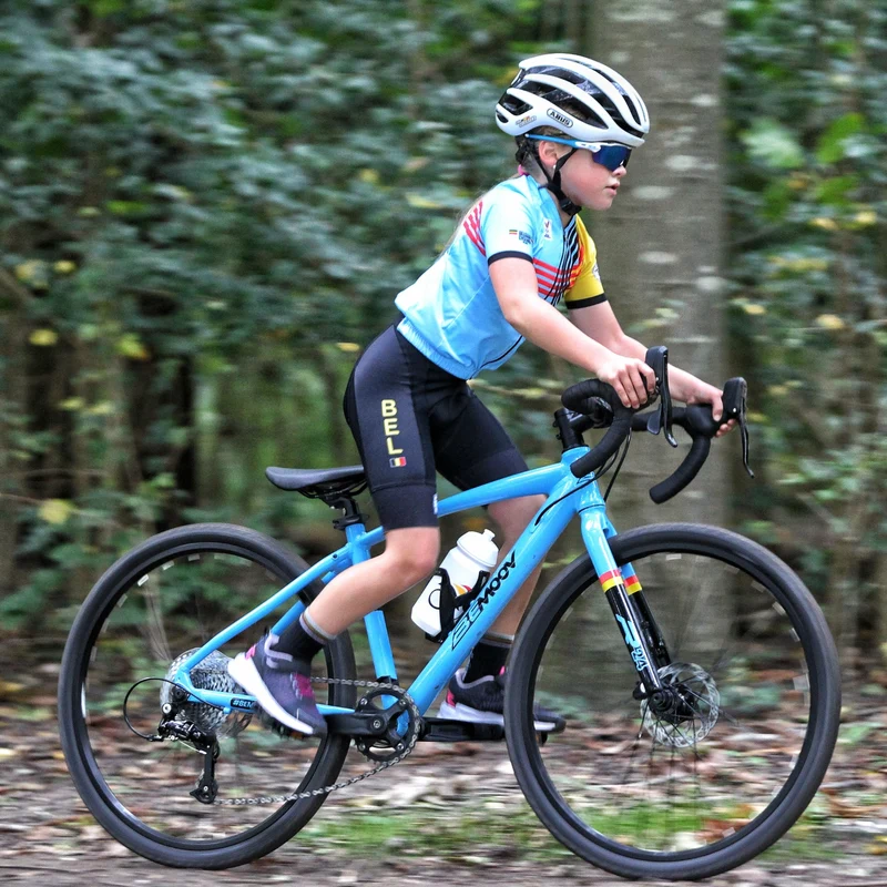 Vélo gravel enfant 7-11 ans --24 pouces R24 Bemoov
