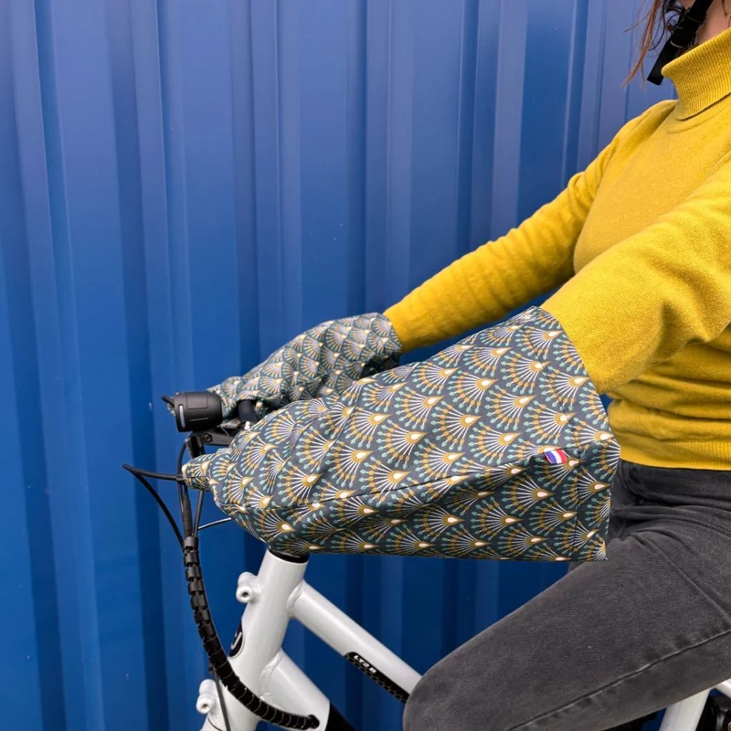 Manchons de vélo pour guidon courbé Suzon et Suzette