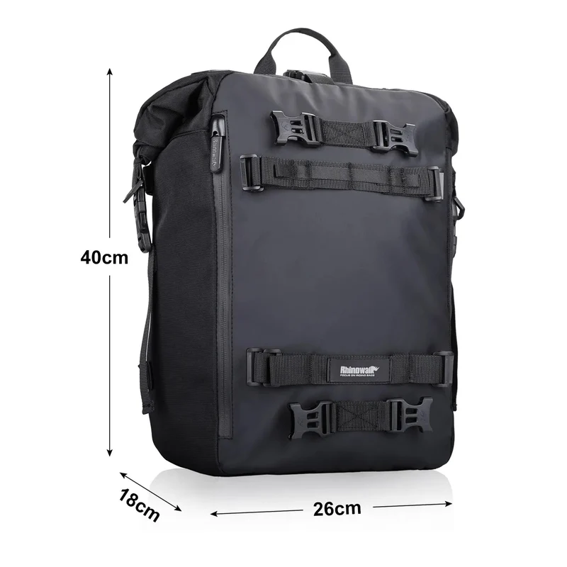 Sacoche de selle moto 10L 20L 30L étanche multifontions