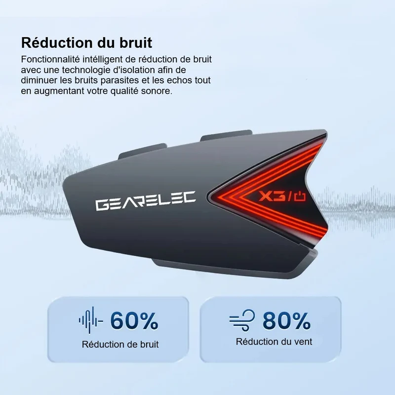 Intercom moto solo - Gearelec X3