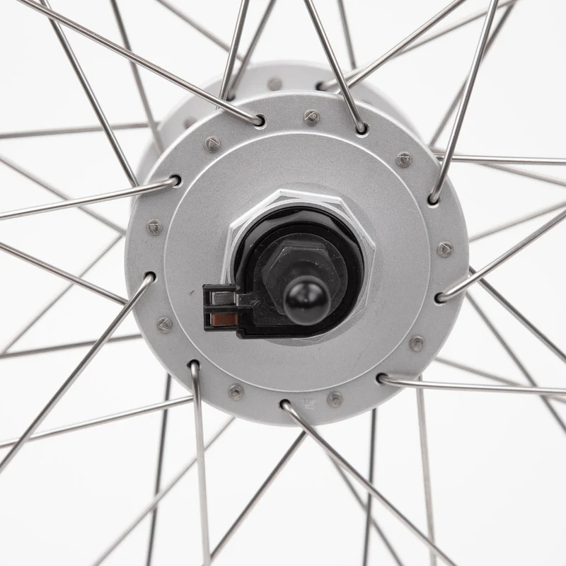 Roue avant vélo 20 pouces Dynamo Moyeu DH-C3000