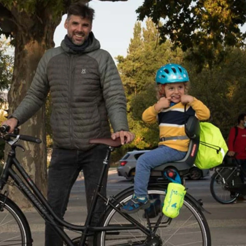 Poncho pluie étanche siège vélo et enfant Fulap Jr Spad de ville