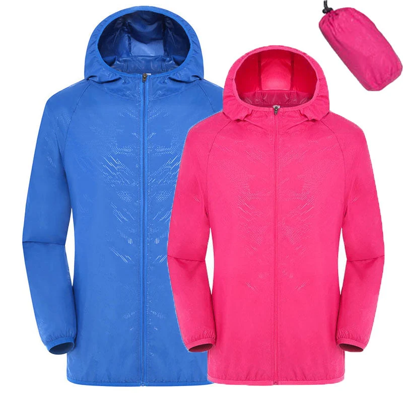 Winddichte Ultralight Regenjas voor Outdoor Avonturen | Sansoti