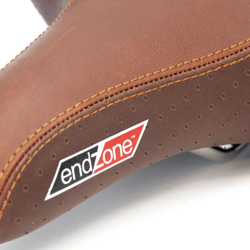 Selle de vélo rétro Cruiser grand confort marron