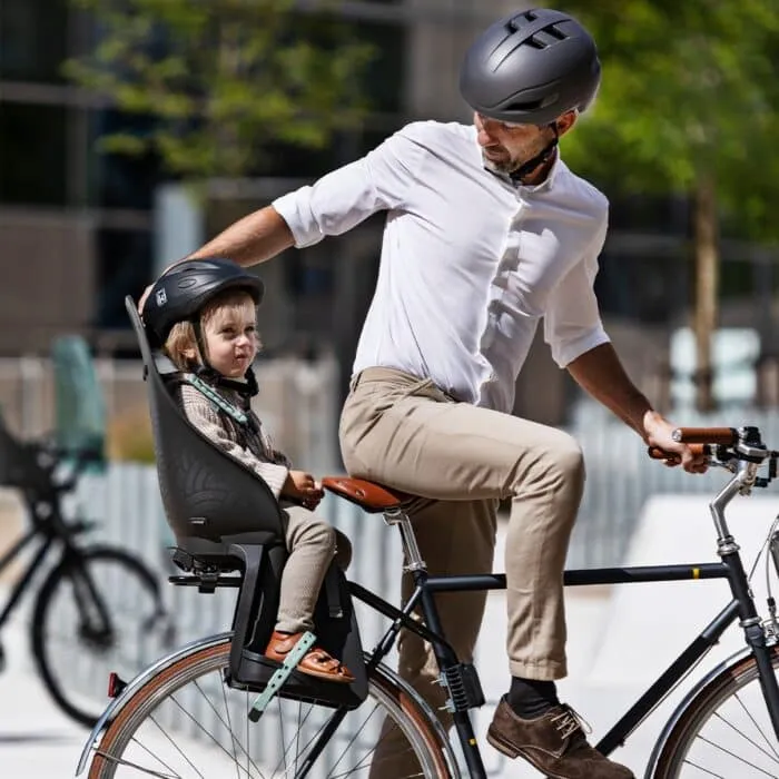 Siège vélo enfant arrière sur cadre Urban Iki noir