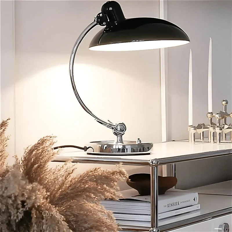 Bureaulamp Scandinavisch Design Metaal LED Verstelbaar Wit Zwart Rood Groen | Sansoti