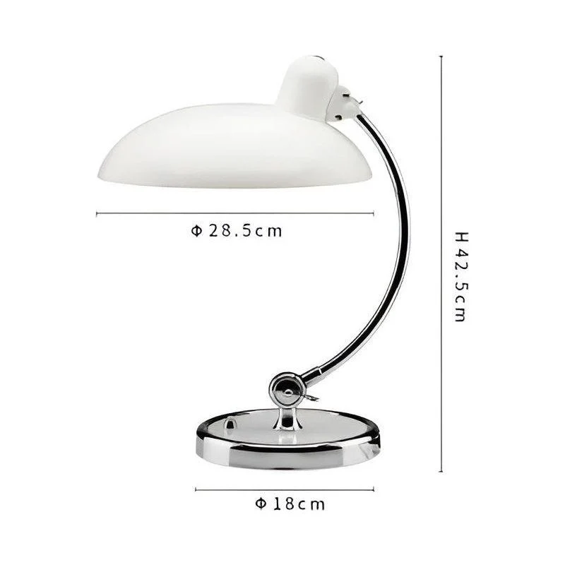 Bureaulamp Scandinavisch Design Metaal LED Verstelbaar Wit Zwart Rood Groen | Sansoti