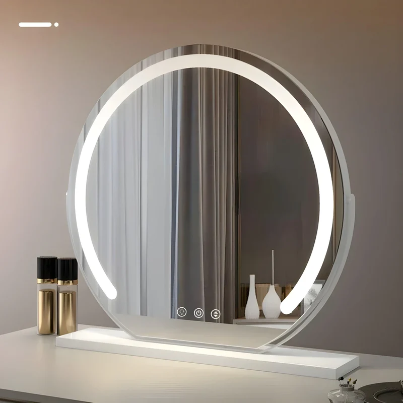 LED Make-up Spiegel Rond Met Verlichting Dimbaar 40-50-60cm | Sansoti