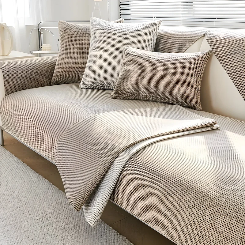 Bankhoes Antislip Voor Hoekbank en Bank – Wasbare Sofa Cover | Sansoti