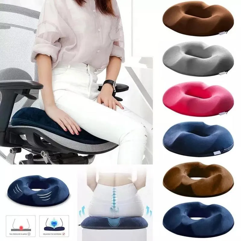 Zitkussen Donut Traagschuim Met Opening 44x35cm Drukverlagend | Sansoti