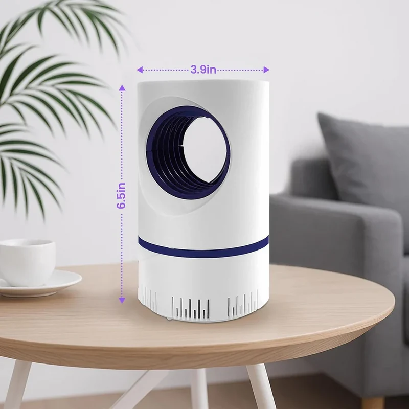 UV-Insectenval voor Binnen en Buiten – Effectieve Muggen- en Vliegenval met Fluisterstil Ventilatorsysteem 30dB | Sansoti