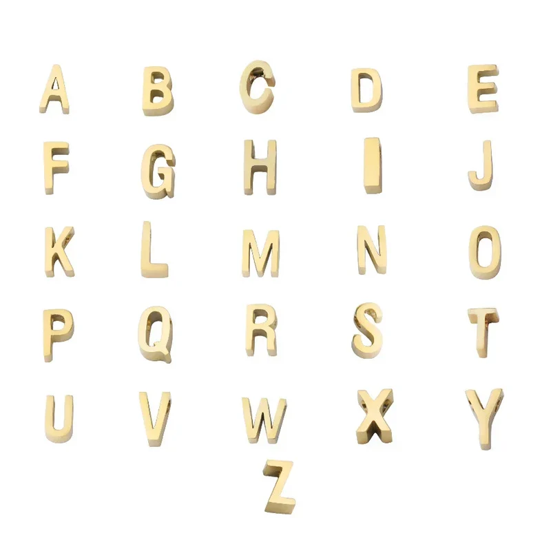 Minimalistische Letter Initiaal Ketting – Edelstaal met Verstelbare Ketting – Personaliseerbaar – Elegant voor Dagelijks of Feestelijk | Sansoti