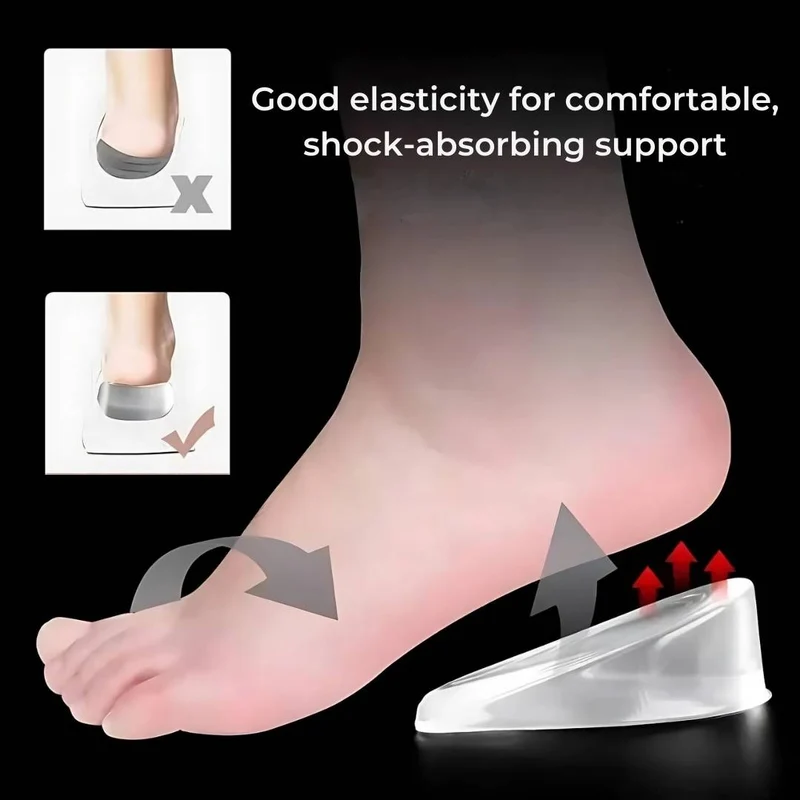 Siliconen Gel Hielkussens voor Lengteverhoging en Pijnverlichting – Anatomisch Comfort | Sansoti