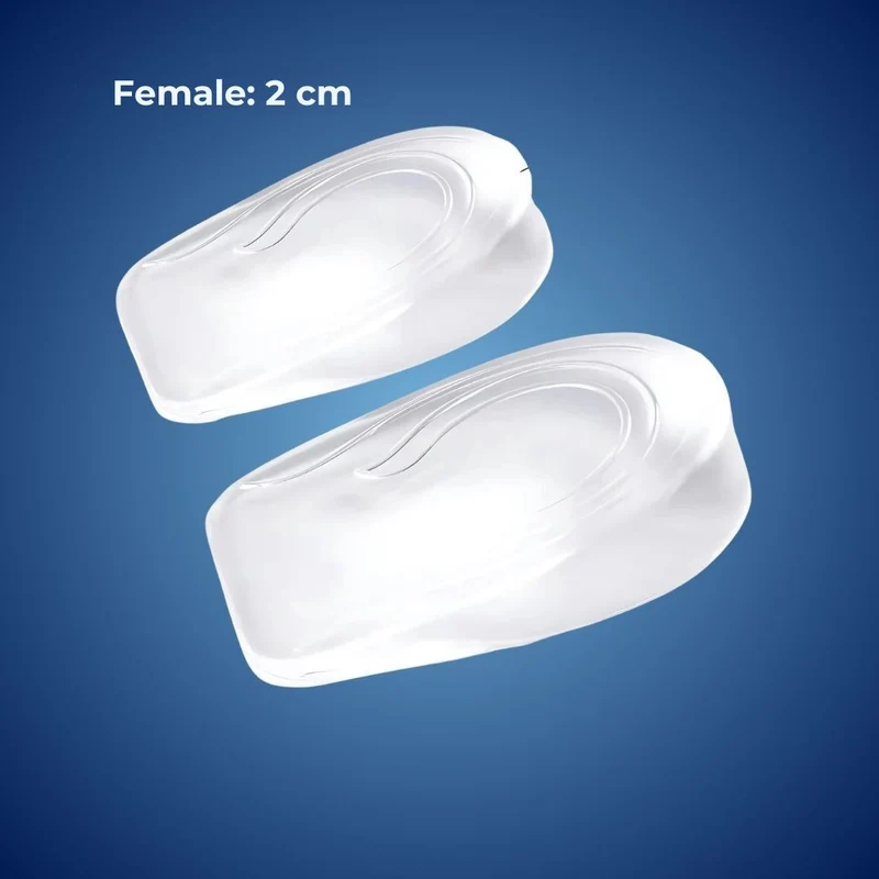 Siliconen Gel Hielkussens voor Lengteverhoging en Pijnverlichting – Anatomisch Comfort | Sansoti