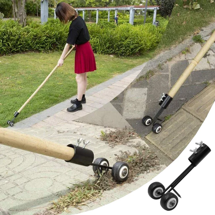 Onkruidverwijderaar voor spleten en voegen | Handgereedschap voor tuin | Effectieve onkruidbestrijding zonder chemicaliën | Duurzaam metaal met dubbele haak | Sansoti
