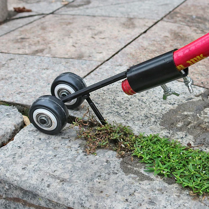 Onkruidverwijderaar voor spleten en voegen | Handgereedschap voor tuin | Effectieve onkruidbestrijding zonder chemicaliën | Duurzaam metaal met dubbele haak | Sansoti