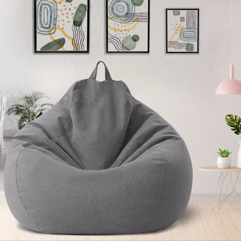 Zachte Linnen Zitzakhoes – Ergonomisch Comfort & Modern Design voor Woonkamer | Sansoti