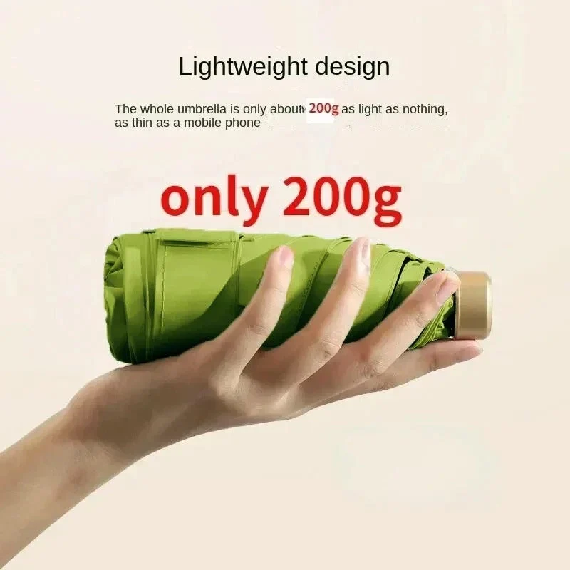 Opvouwbare Mini Paraplu – Compact, UV-Bescherming & Windbestendig voor Elke Dag | Sansoti