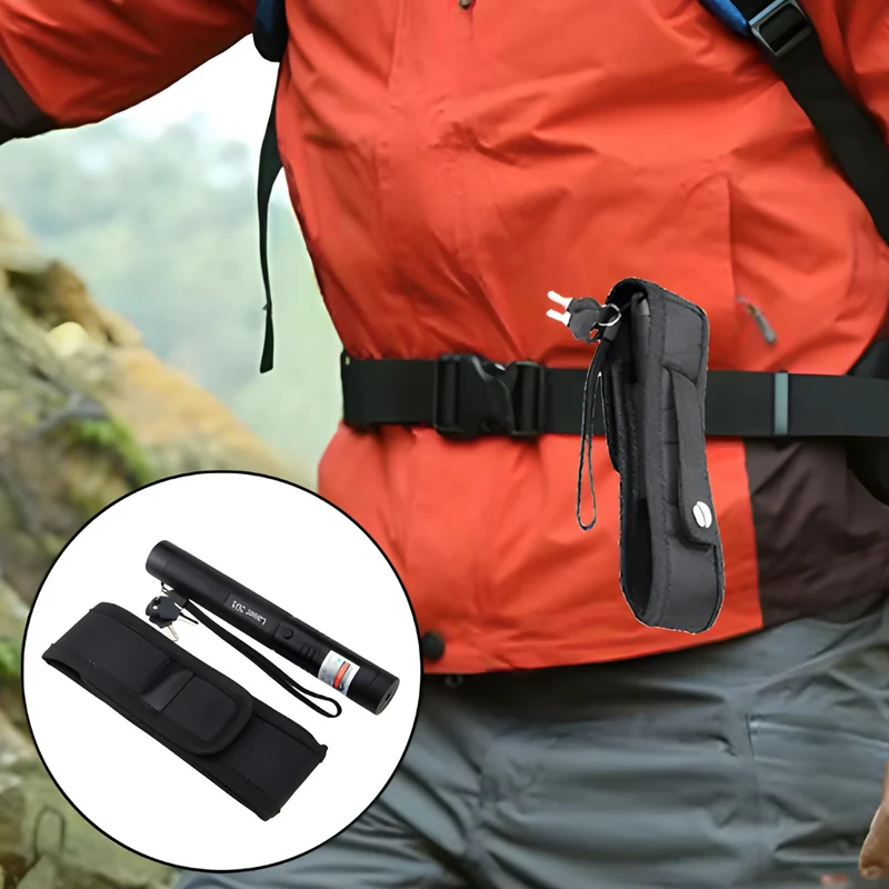 Krachtige Laserpointer Zaklamp met Instelbare Focus en USB Oplaadbaar – Bereik tot 10.000 Meter | Sansoti