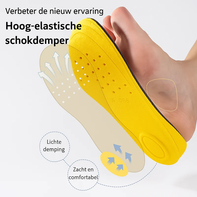 Hoogteverhogende Inlegzolen voor Schoenen – Discreet Formaat en Extra Comfort | Sansoti