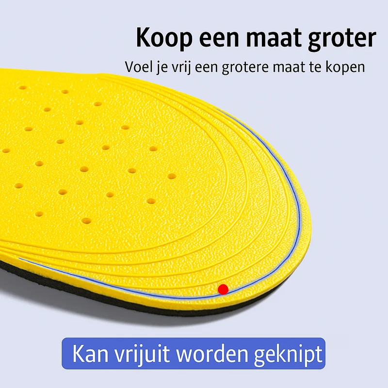 Hoogteverhogende Inlegzolen voor Schoenen – Discreet Formaat en Extra Comfort | Sansoti