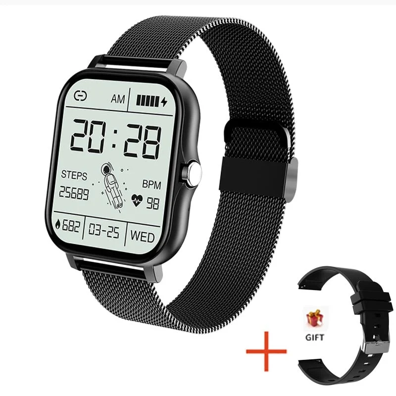 Smartwatch met Gezondheidsmeting en 10 Dagen Accuduur | Sansoti