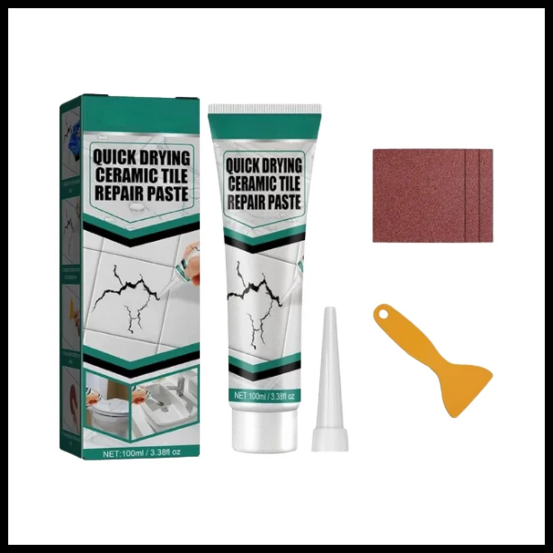 Keramische Voegenpasta Reparatieset 100ml Wit Waterbestendig | Sansoti