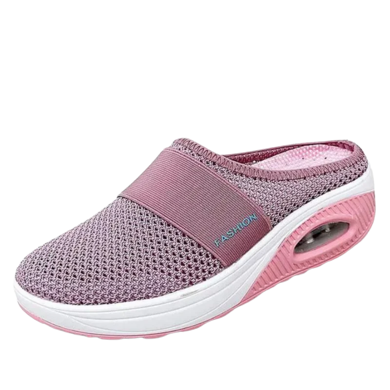 Orthopedische Instappers voor Dames Luchtgeveerd Comfortabel Zacht Slip-On | Sansoti