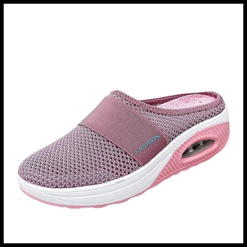Orthopedische Instappers voor Dames Luchtgeveerd Comfortabel Zacht Slip-On | Sansoti